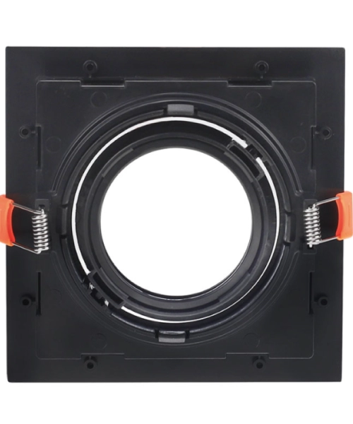 Spot de Embutir Flea Par 30 Quadrado Preto Nordecor